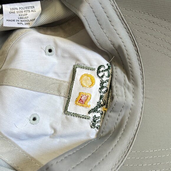 Bro-Am Mizzen + Main UPF 50+ Hat True Fit Bag Tag Embroidered One Size Cap Grey - Picture 9 of 10